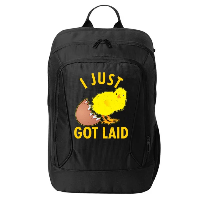 Funny I Just Got Laid City Backpack