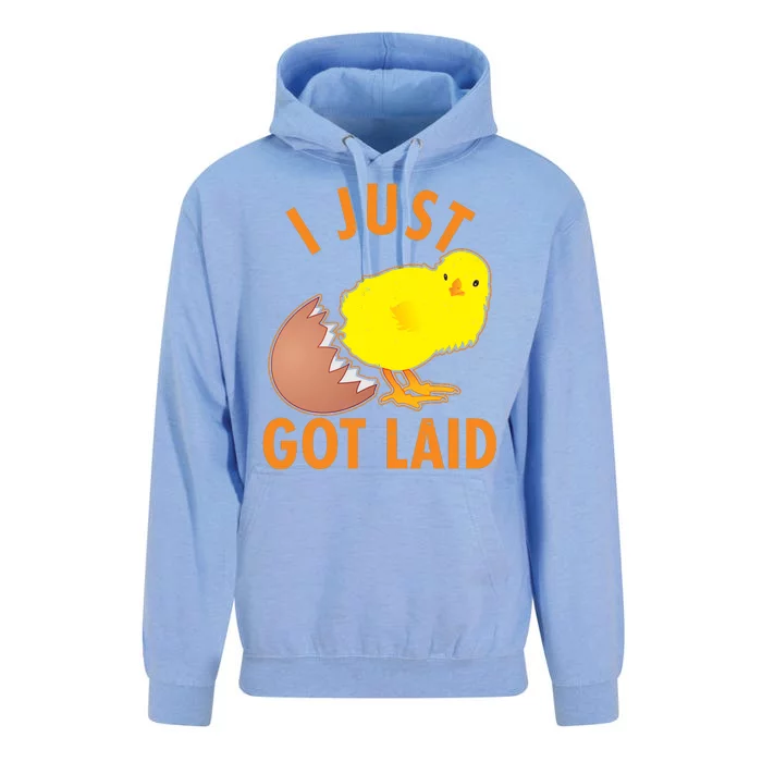 Funny I Just Got Laid Unisex Surf Hoodie