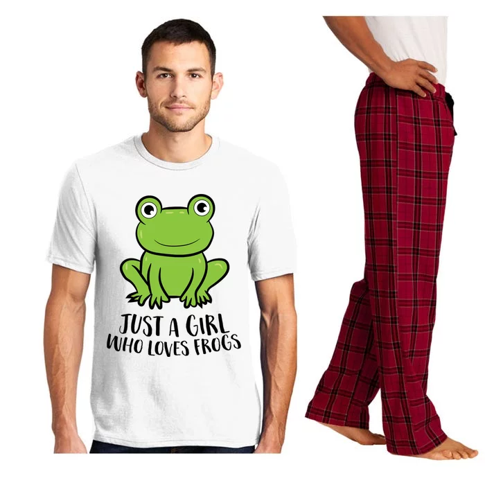 Frog I Just Really Like Frogs Funny Frog Lovers Gift Pajama Set