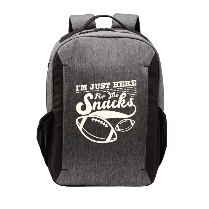 Funny I'm Just Here For The Snacks Vector Backpack