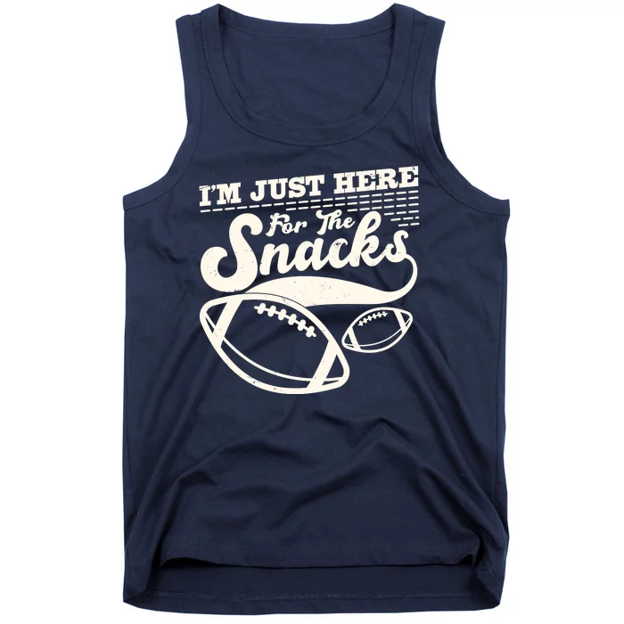 Funny I'm Just Here For The Snacks Tank Top