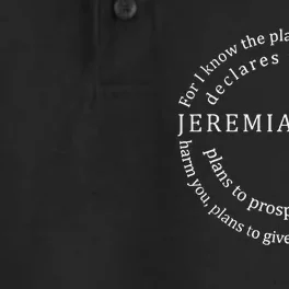 For I Know The Plans I Have For You Bible Jeremiah 2911 Dry Zone Grid Performance Polo