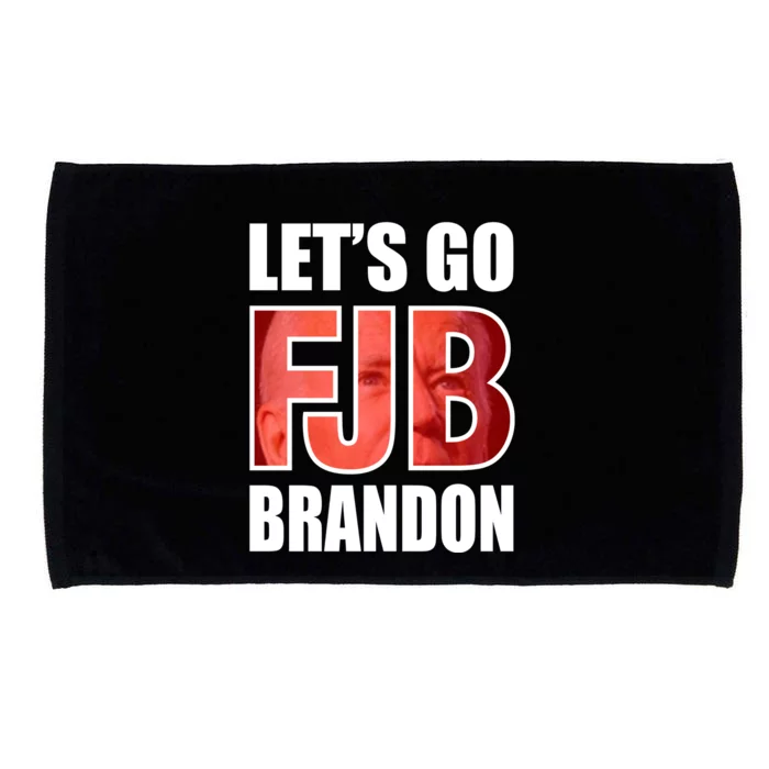 FJB Let's Go Brandon Image Kitchenware Front & Back Microfiber Hand Towel