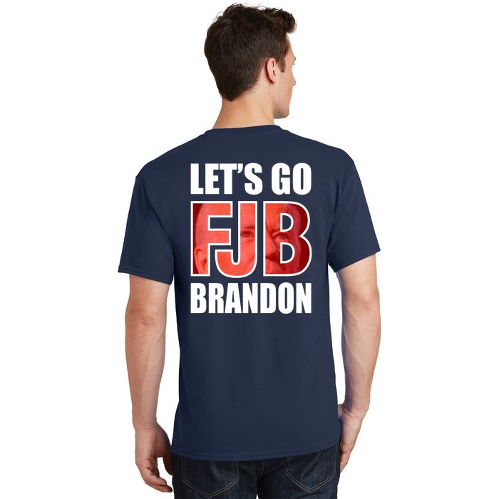 FJB Let's Go Brandon Image Kitchenware Front & Back T-Shirt