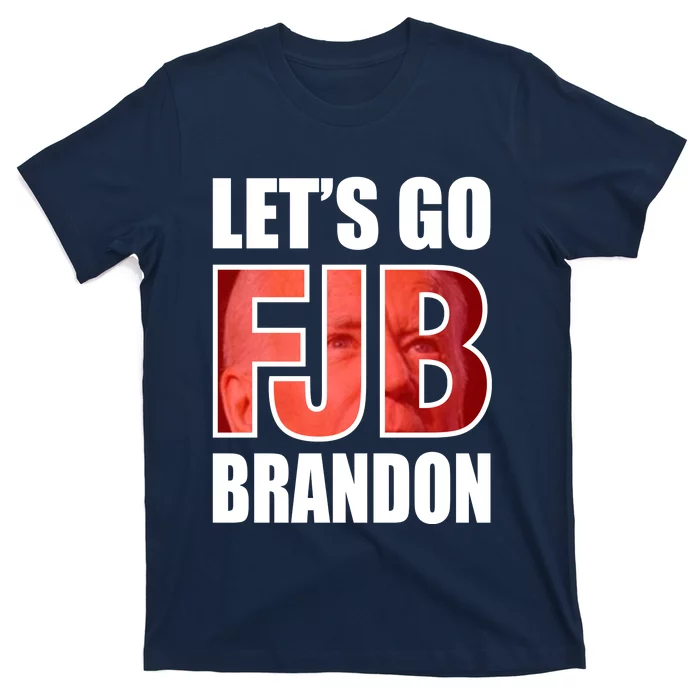 FJB Let's Go Brandon Image Kitchenware Front & Back T-Shirt