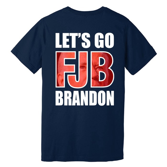 FJB Let's Go Brandon Image Kitchenware Front & Back Premium T-Shirt