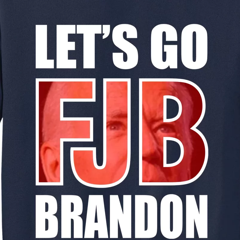 FJB Let's Go Brandon Image Kitchenware Front & Back Tall Sweatshirt