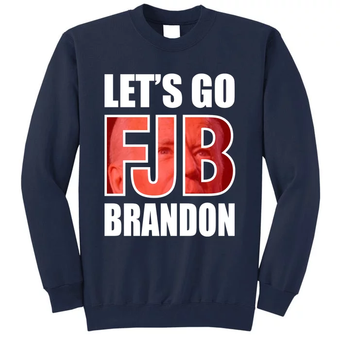 FJB Let's Go Brandon Image Kitchenware Front & Back Tall Sweatshirt