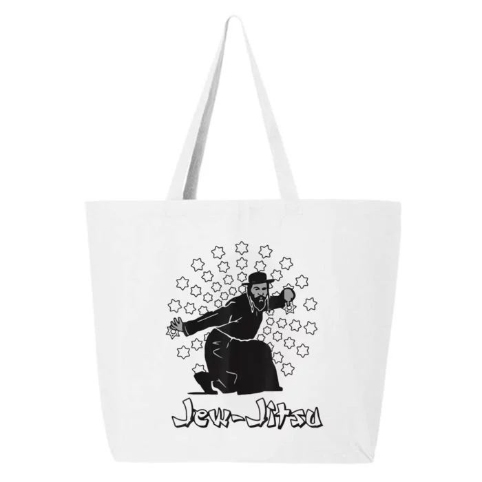 Funny I Know Jew Jitsu, Jew Jitsu Jiu Jitsu Martial Arts 25L Jumbo Tote