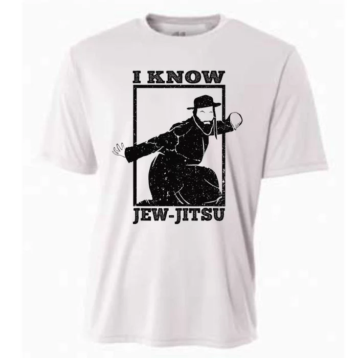 Funny I Know Jew Jitsu Cooling Performance Crew T-Shirt