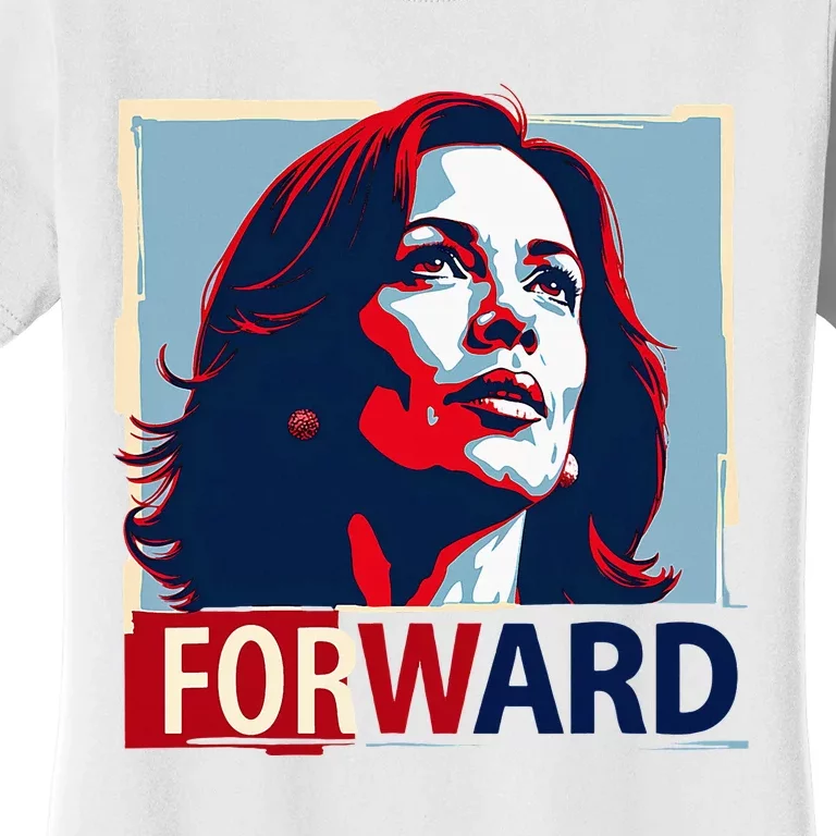 Forward Inspiring Leadership Hope Progress Kamala Harris Women's T-Shirt