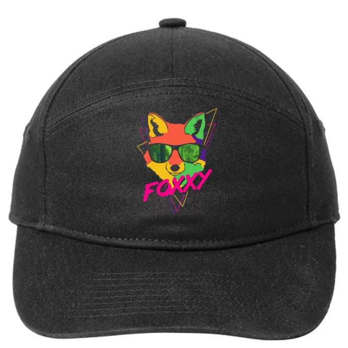 Fox I Love Fox Foxy Foxxy 7-Panel Snapback Hat