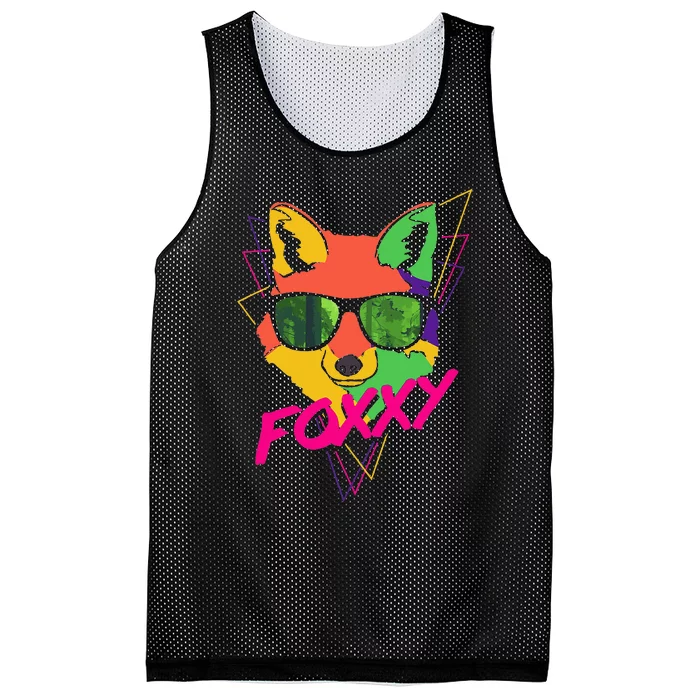 Fox I Love Fox Foxy Foxxy Mesh Reversible Basketball Jersey Tank