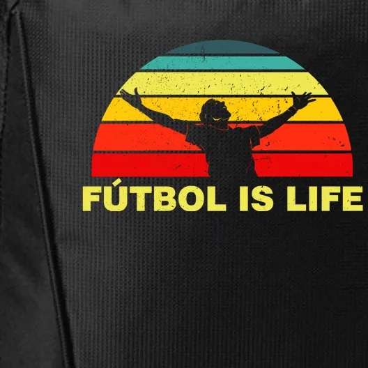 Futbol Is Life City Backpack