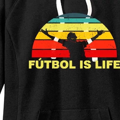 Futbol Is Life Women's Fleece Hoodie