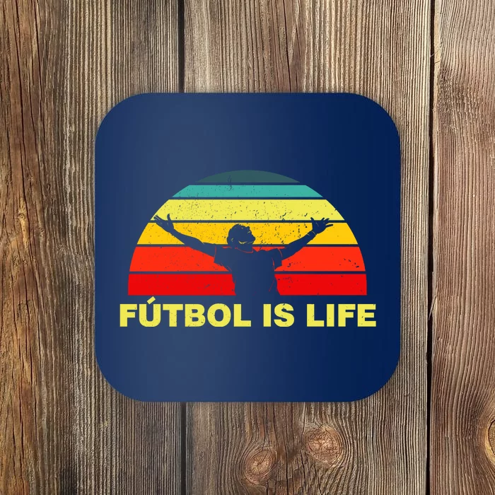 Futbol Is Life Coaster