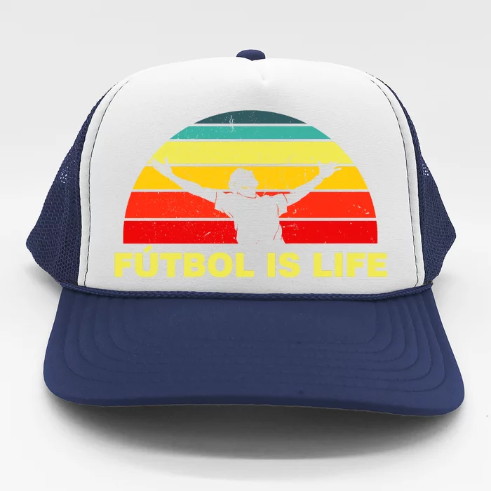 Futbol Is Life Trucker Hat