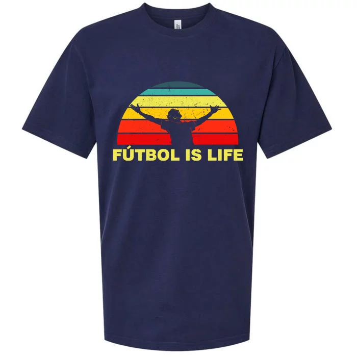 Futbol Is Life Sueded Cloud Jersey T-Shirt