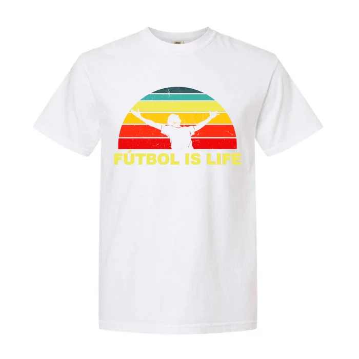 Futbol Is Life Garment-Dyed Heavyweight T-Shirt