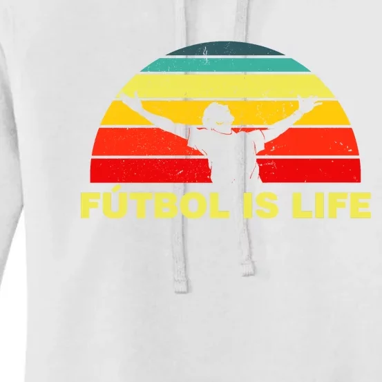 Futbol Is Life Women's Pullover Hoodie