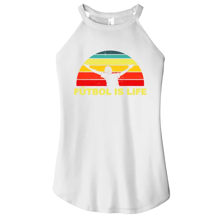 Futbol Is Life Women’s Perfect Tri Rocker Tank