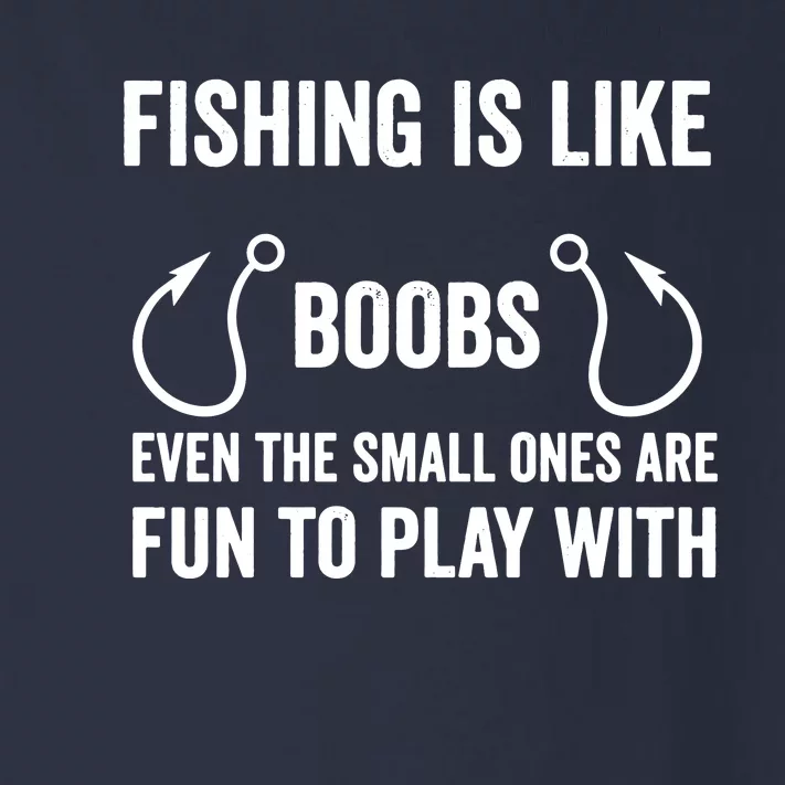 Fishing Is Like Boobs Toddler Long Sleeve Shirt