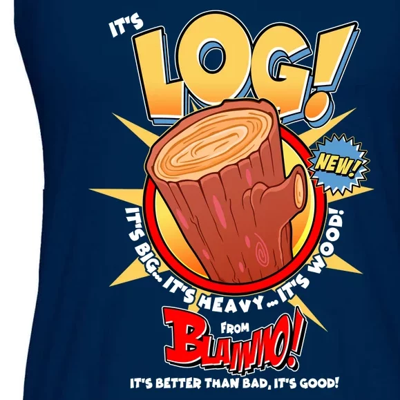 Funny It's Log Ladies Essential Flowy Tank