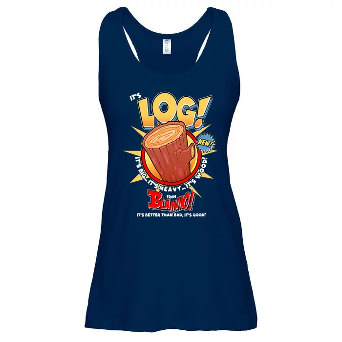 Funny It's Log Ladies Essential Flowy Tank