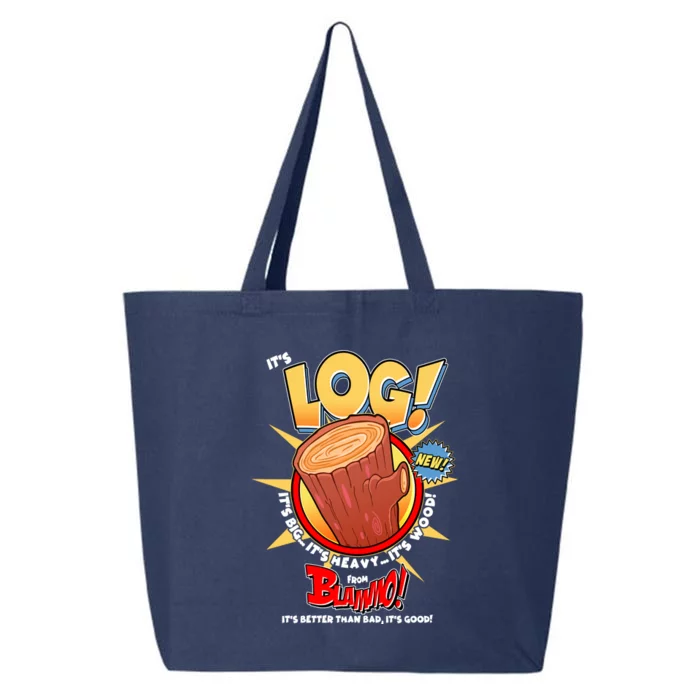 Funny It's Log 25L Jumbo Tote