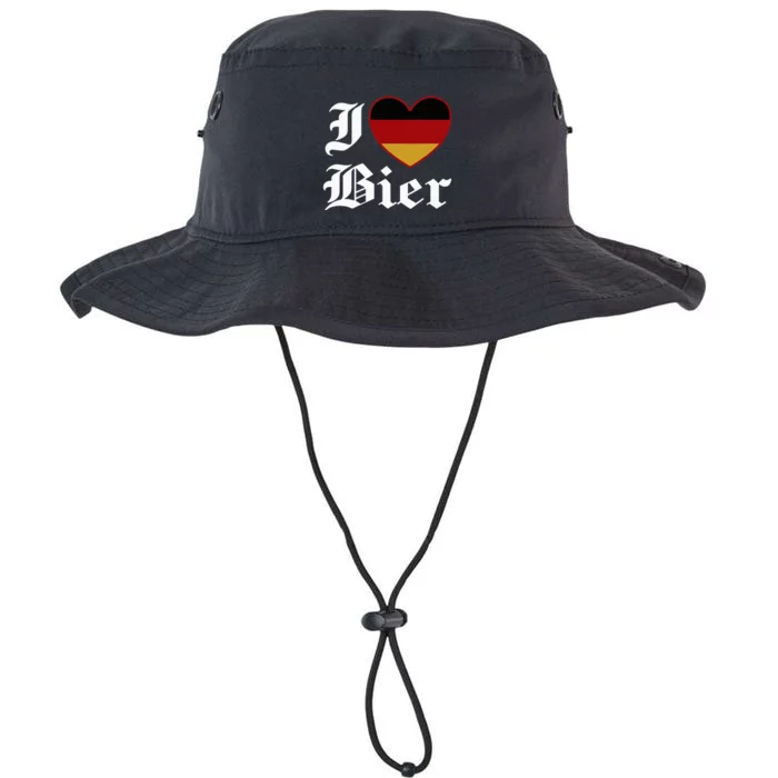 Funny I Love Beer Octoberfest Legacy Cool Fit Booney Bucket Hat