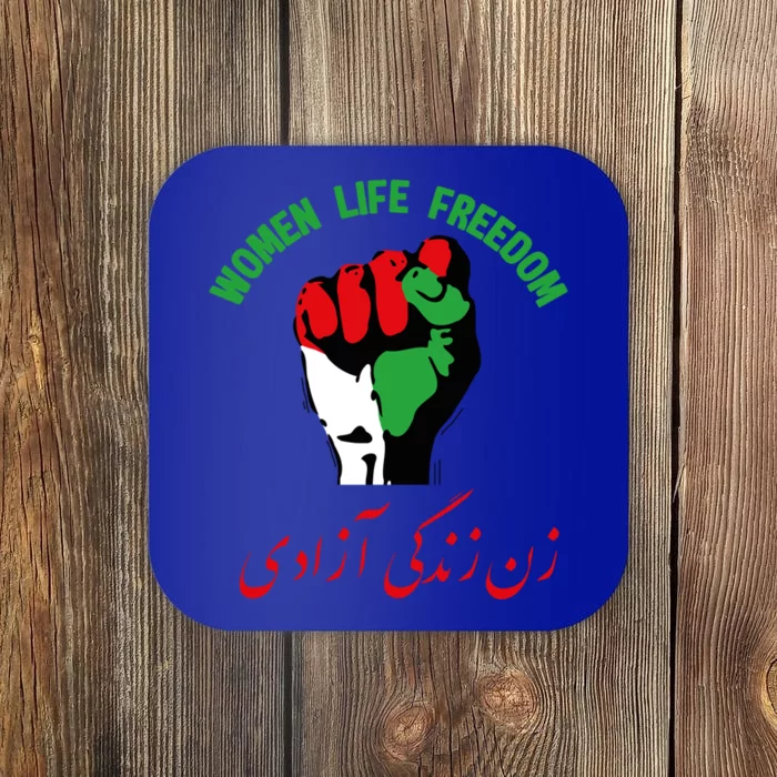 Free Iran Life Freedom Stand With Persian Iran Gift Coaster