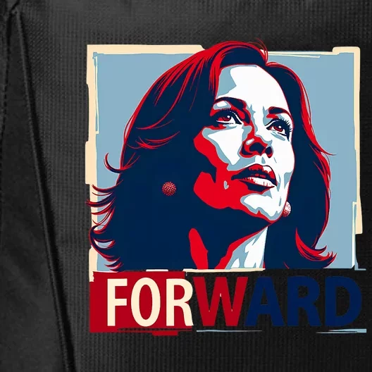 Forward Inspiring Leadership Hope Progress Kamala Harris City Backpack