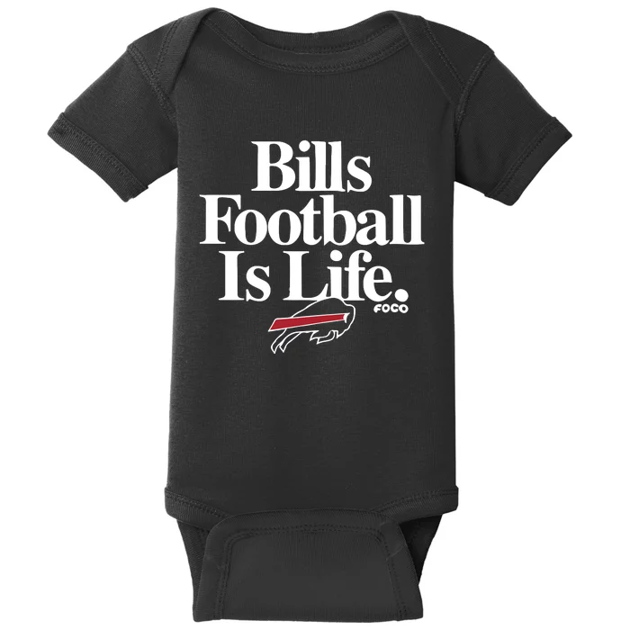 Football Is Life Baby Bodysuit