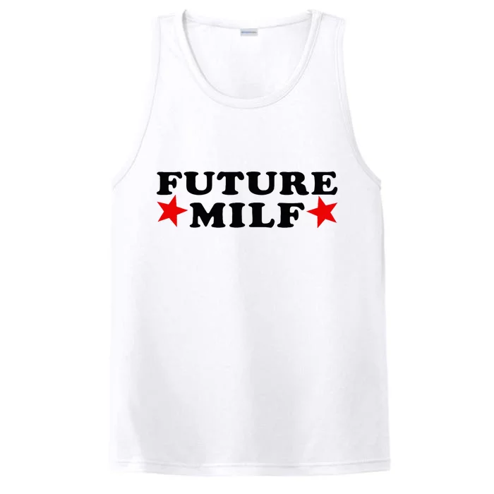 Future I Love Milfs Performance Tank