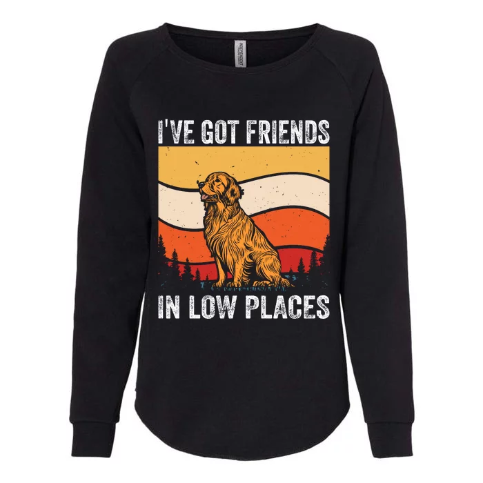 Friends In Low Places Womens California Wash Sweatshirt