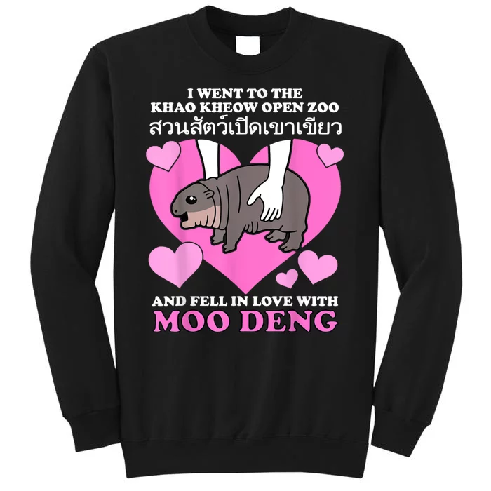 Fell In Love With Moo Deng Sweatshirt