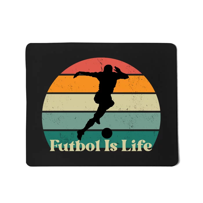 Futbol Is Life Mousepad