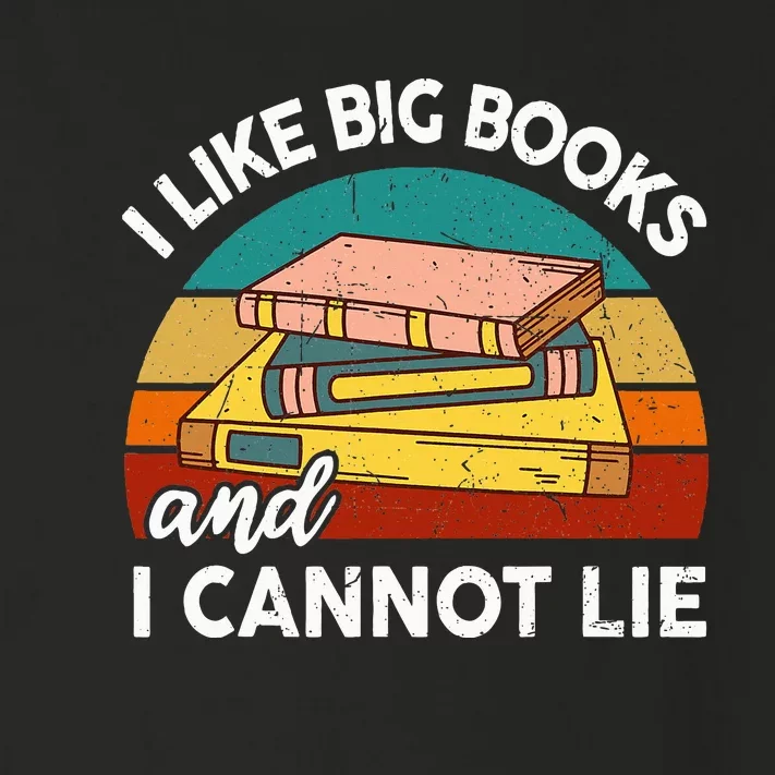 Funny I Like Big Books Cannot Lie English Reading Teacher Toddler Long Sleeve Shirt