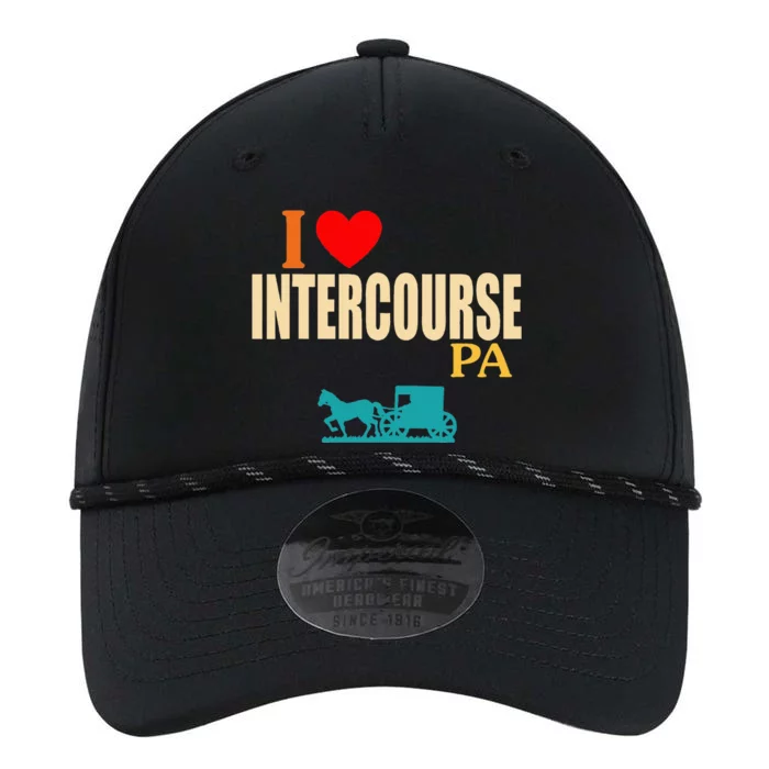 Funny I Love Intercourse Pa Apparel Performance The Dyno Cap