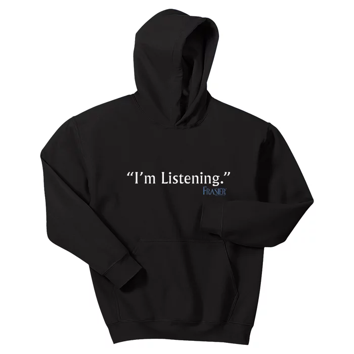 Frasier IM Listening Kids Hoodie