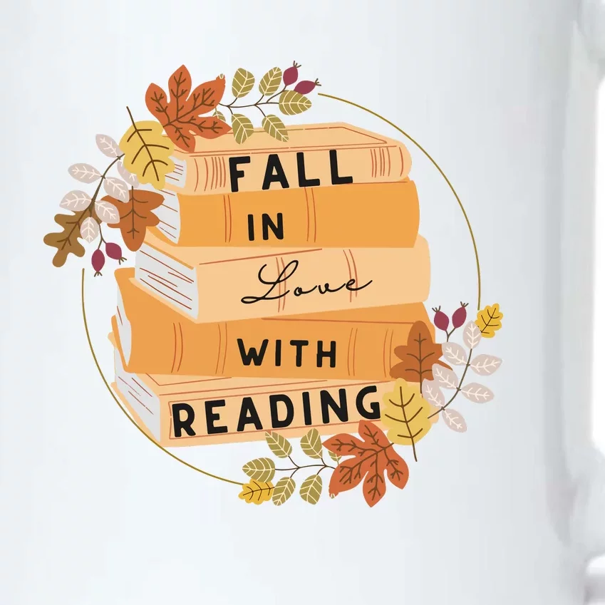 Fall In Love With Reading Book Lover Black Color Changing Mug