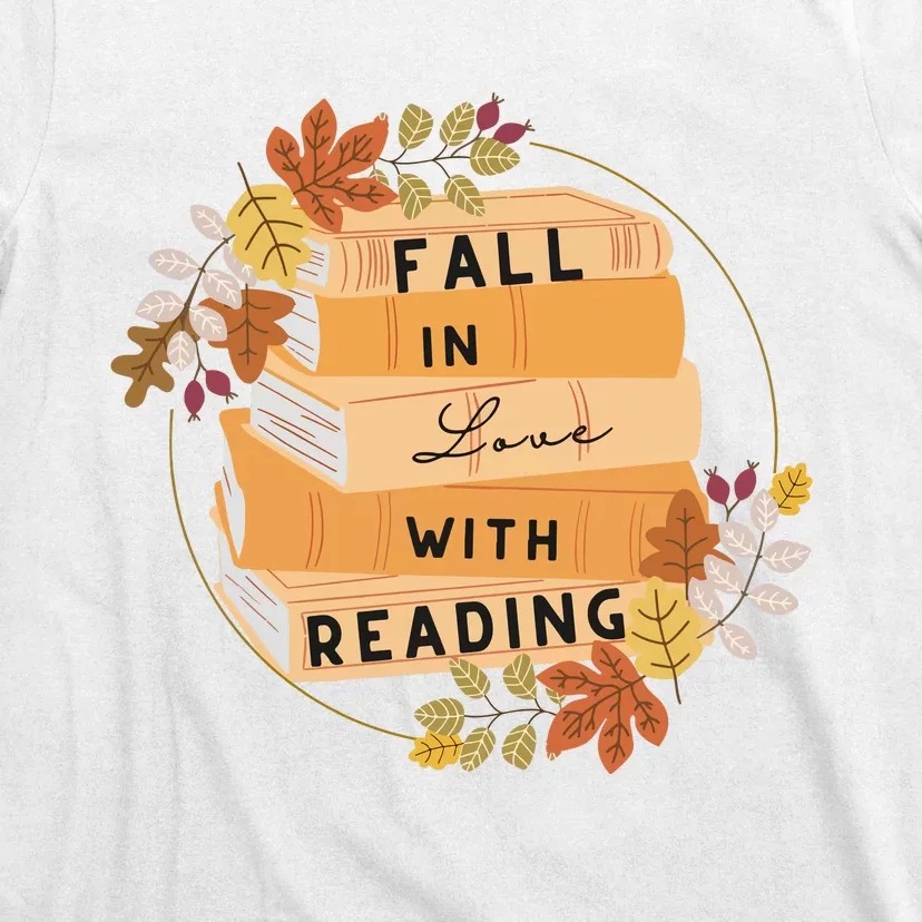 Fall In Love With Reading Book Lover T-Shirt