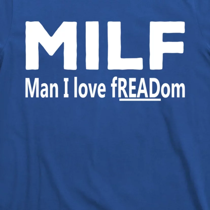 Funny I Love Freadom Booktrovert Bookalohic Librarian Meaningful Gift T-Shirt