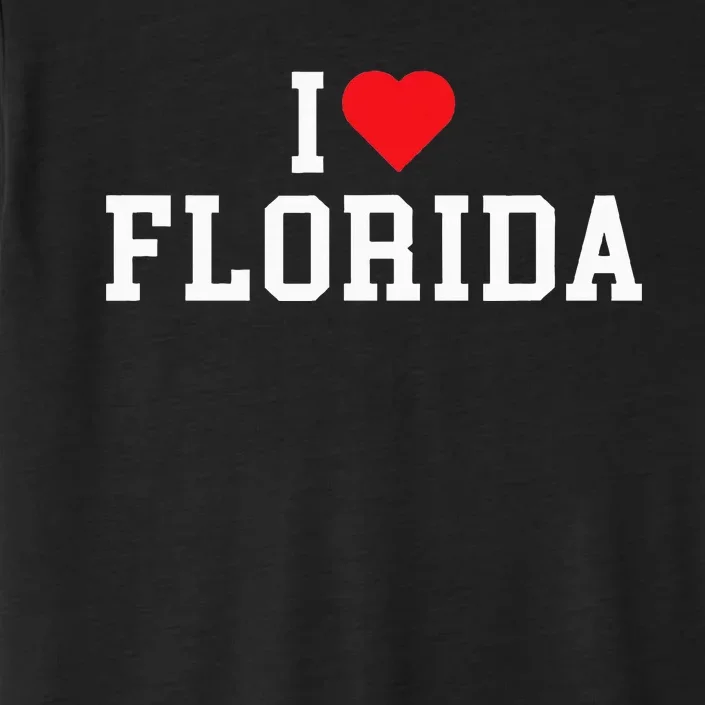 Florida I Love Florida Throwback Design Classic ChromaSoft Performance T-Shirt