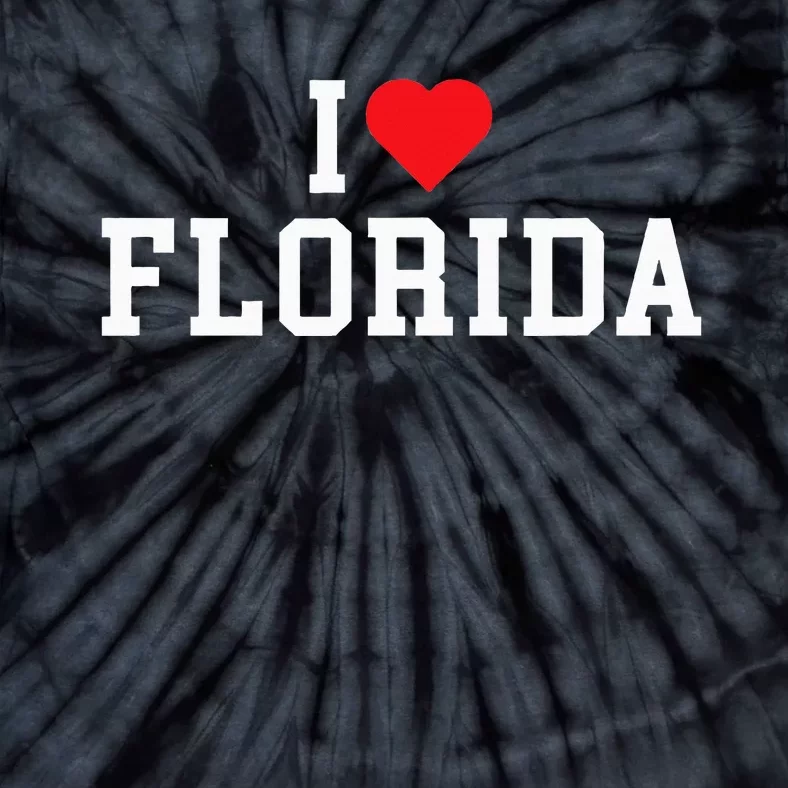 Florida I Love Florida Throwback Design Classic Tie-Dye T-Shirt