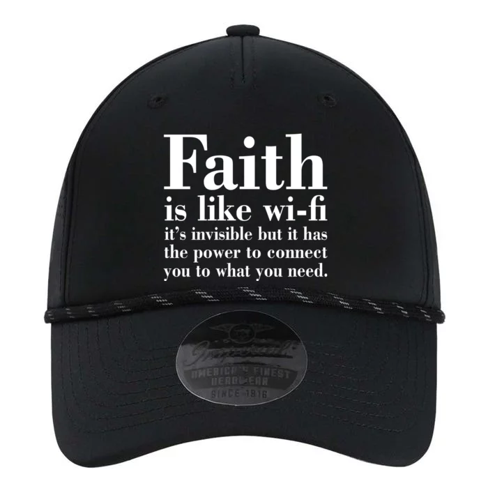 Faith Is Like Wifi Christian Quote Jesus Performance The Dyno Cap