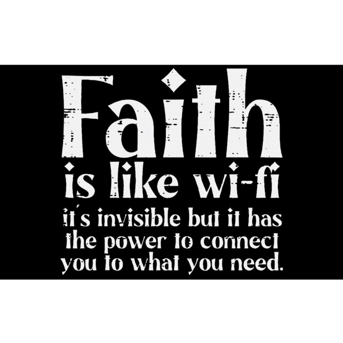 Faith Is Like Wifi God Jesus Religious Christian Bumper Sticker