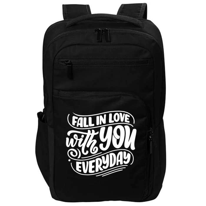 Fall In Love With You Everyday Cute Gift Impact Tech Backpack