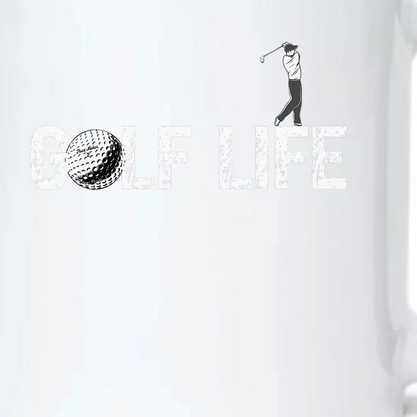 Funny I Love To Play Golf Novelty Fun Hobby Retirement Black Color Changing Mug