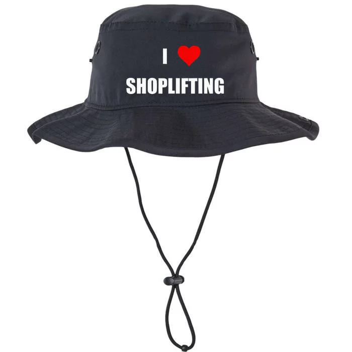 Funny I Love Shoplifting Design Legacy Cool Fit Booney Bucket Hat